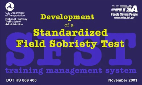 Dev Standardized Field Sobriety Test